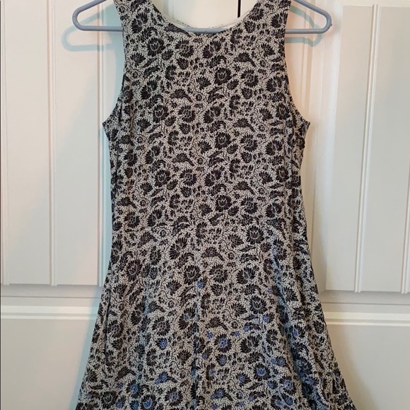 Gap Floral Ombré Blue Dress - Picture 2 of 5